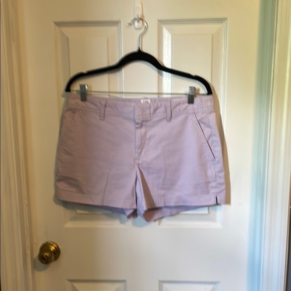 🐥GAP Lavender City Shorts Cotton Blend
